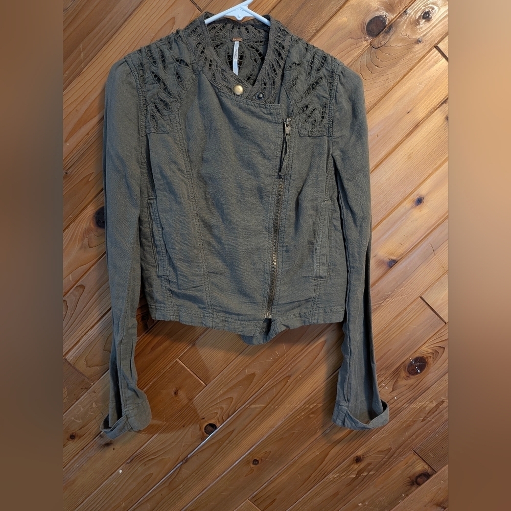 Free People Utility Jacket Size 4